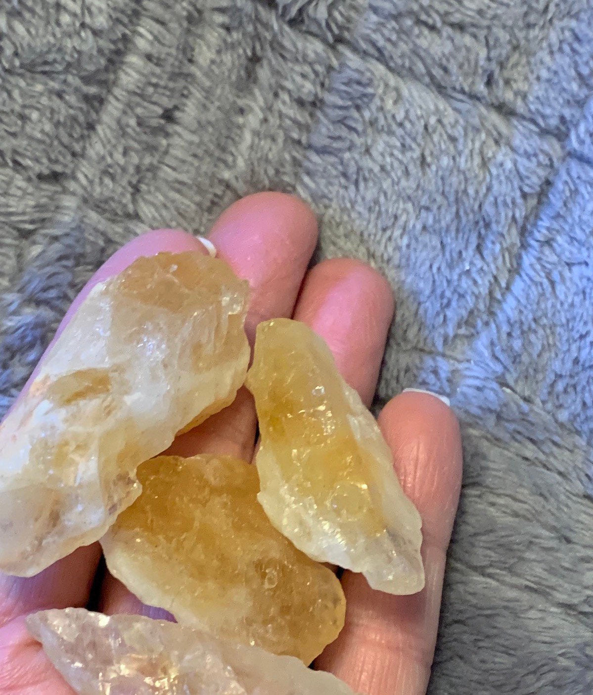 Citrine Raw BIN-0299 (Approx 1.5" - 2") BIN-0402