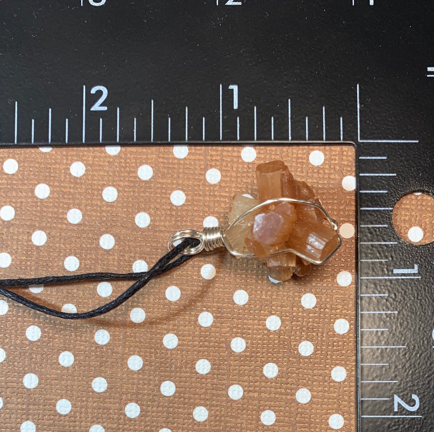 Argonite Wire Wrapped Necklace NCK-0543