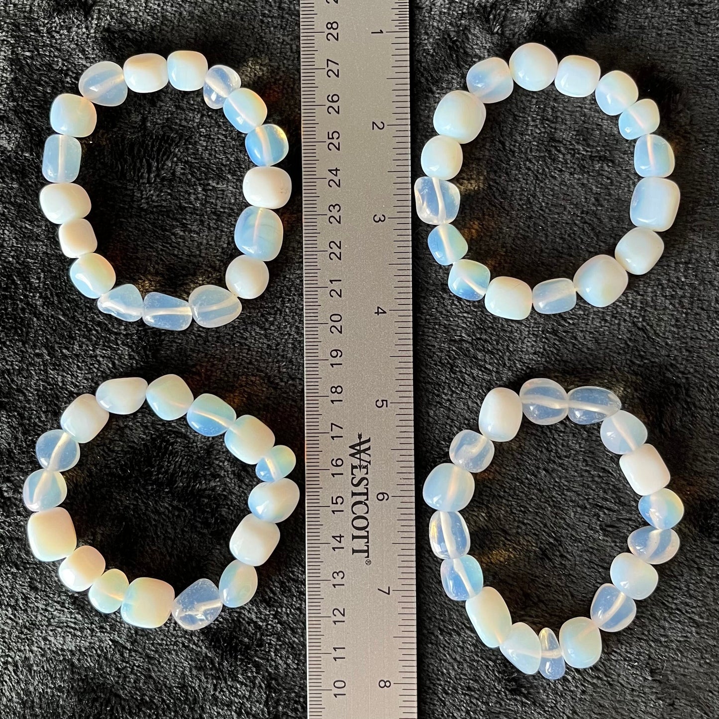 Opalite Chunky Pebble Bracelet BRC-0215