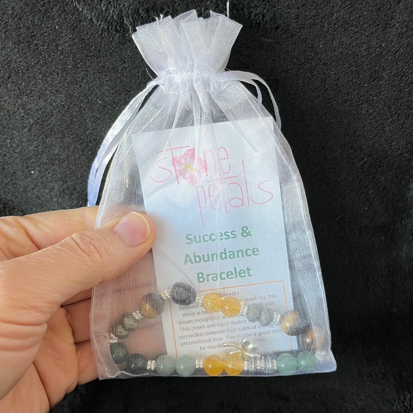 Success and Abundance Bracelet, Handmade BRC-0006