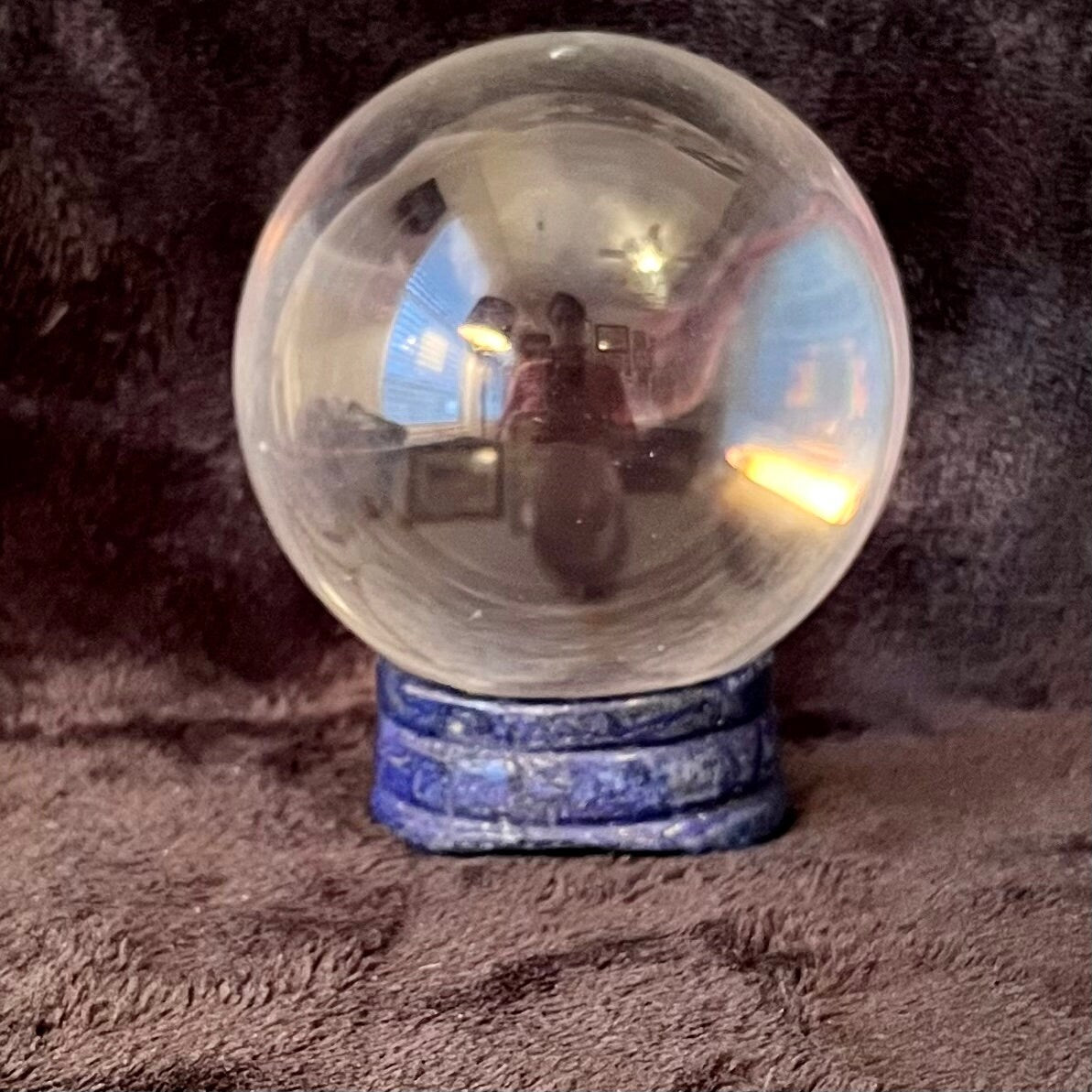 Lapis Lazuli Sphere Stand (Approx 50mm) 1551