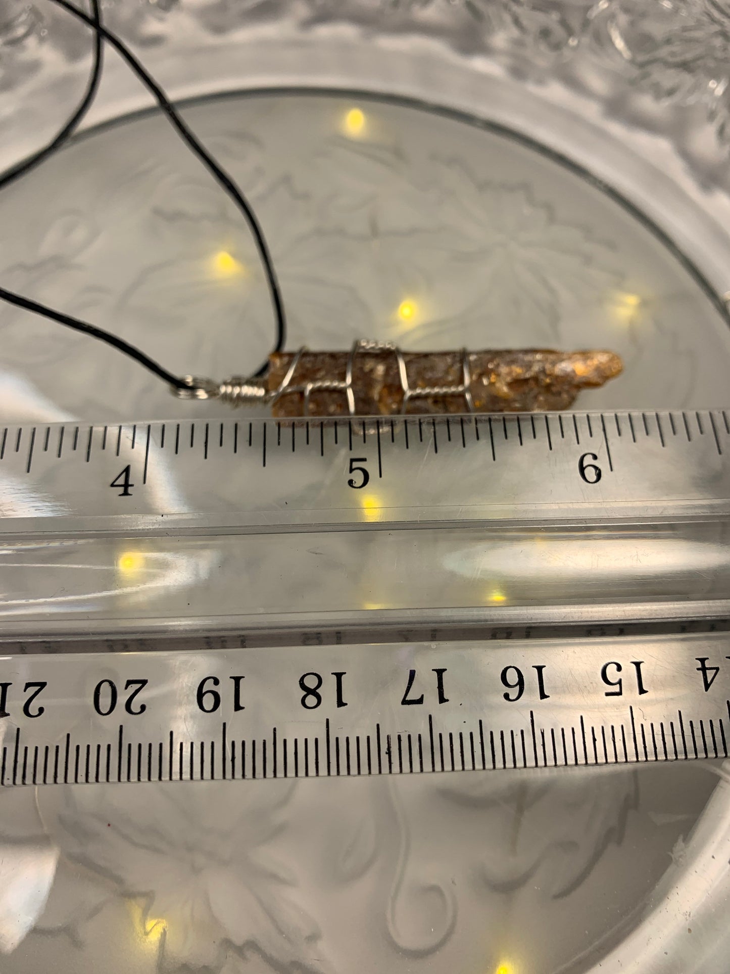 Red Kyanite Necklace NCK-0037