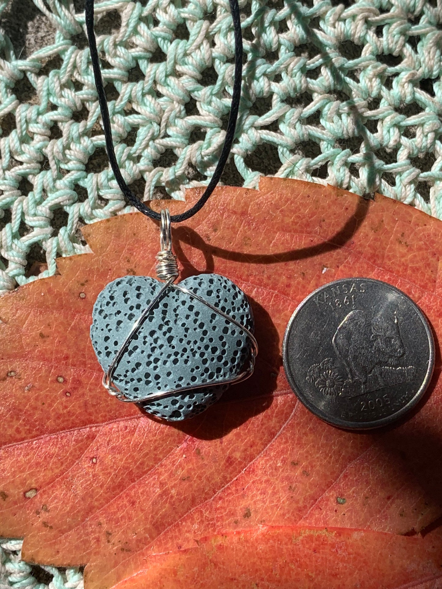 Blue Lava Necklace NCK-0021