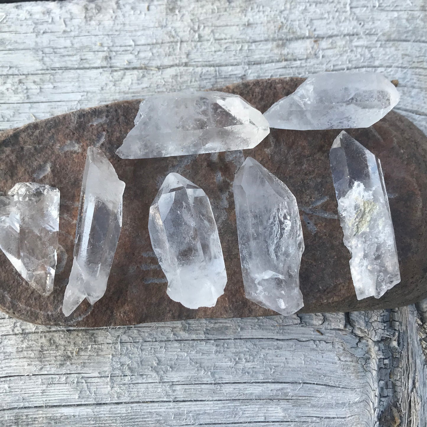 Natural Clear Quartz Crystal, (Approx 1 5/8" to 2 1/2" long) One Crystal, Metaphysical Quartz Rough 0490