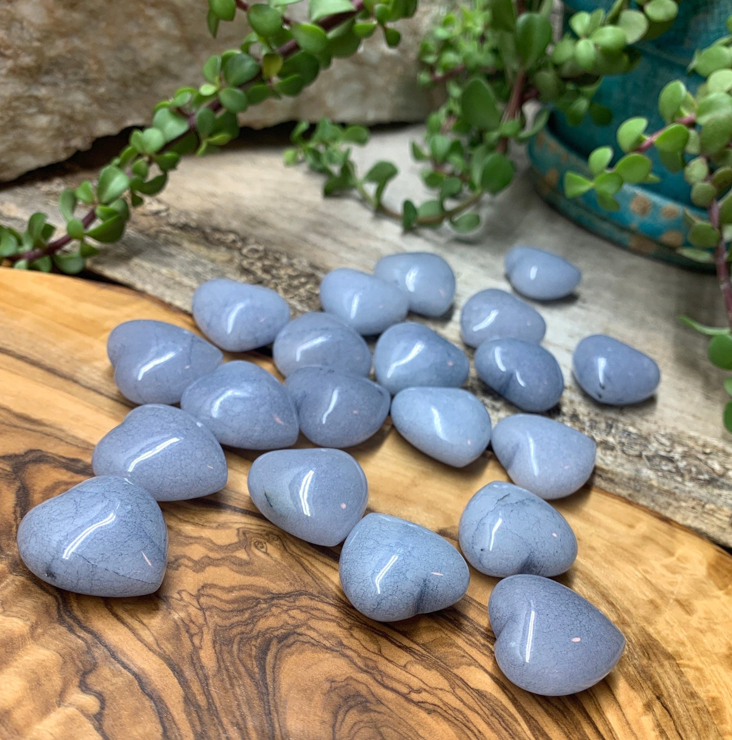 Angelite Heart 1” 0544