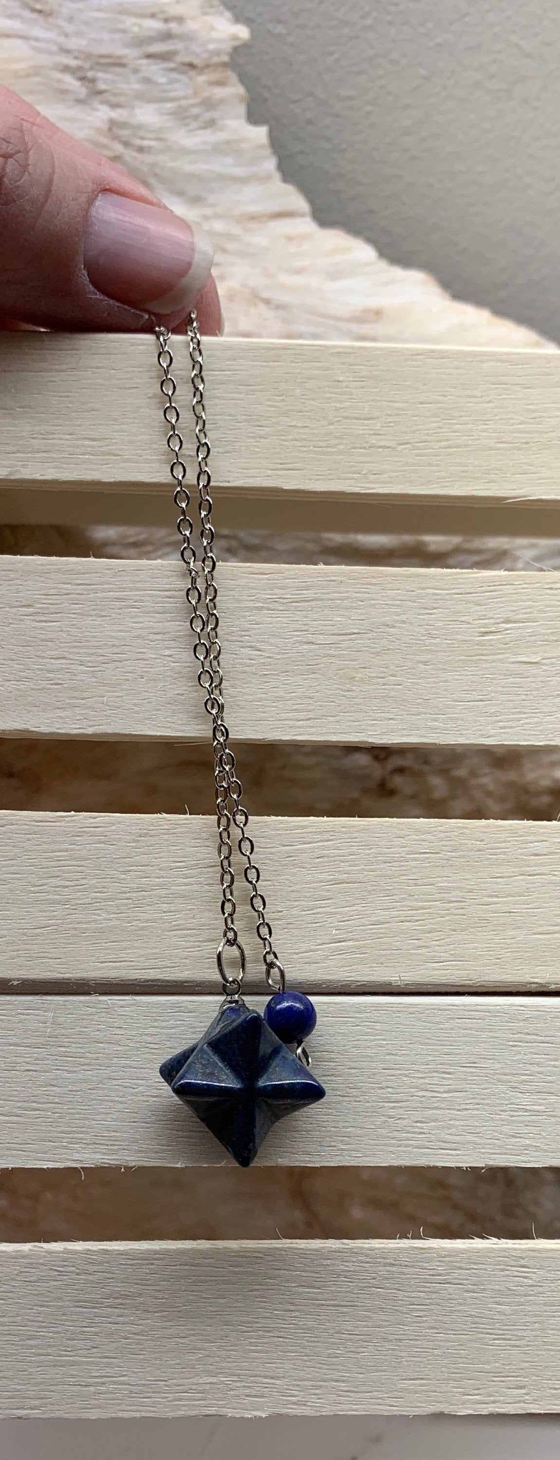 Lapis Lazuli Pendulum PND-0057