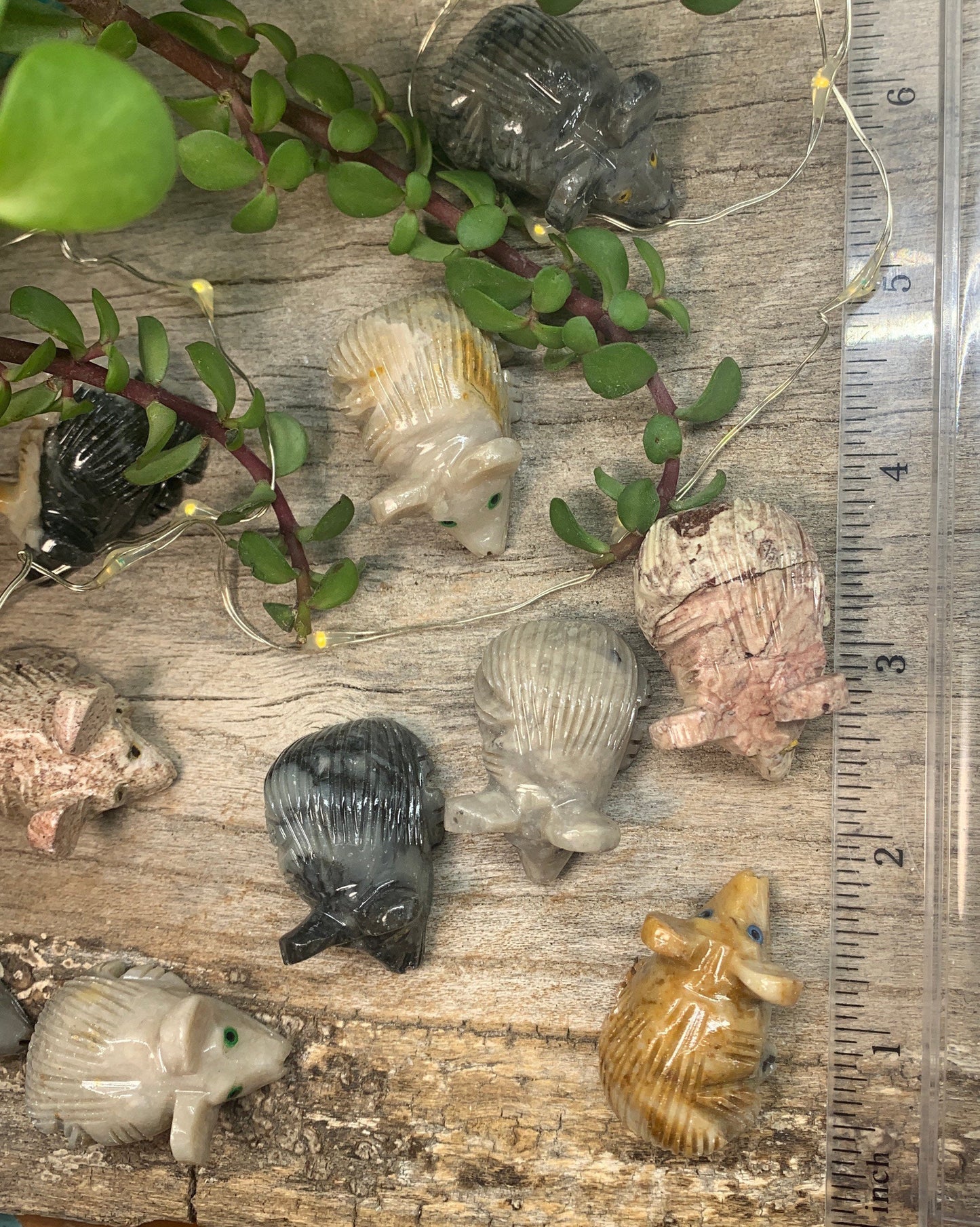 Mouse Carved Soapstone Figurine (Approx. 1 1/2") 0803