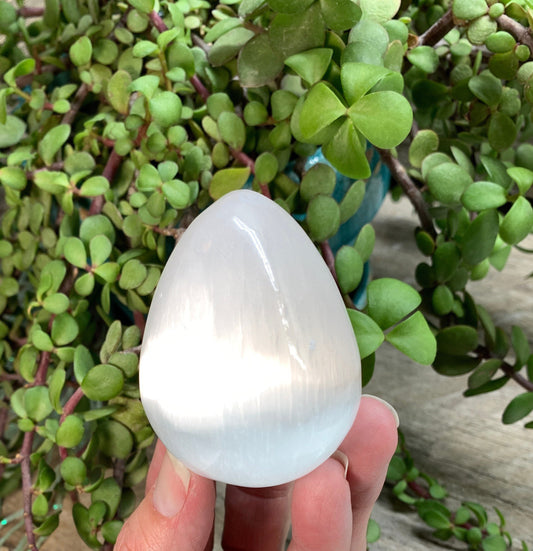 Selenite Egg (Approx. 60mm) S-0056