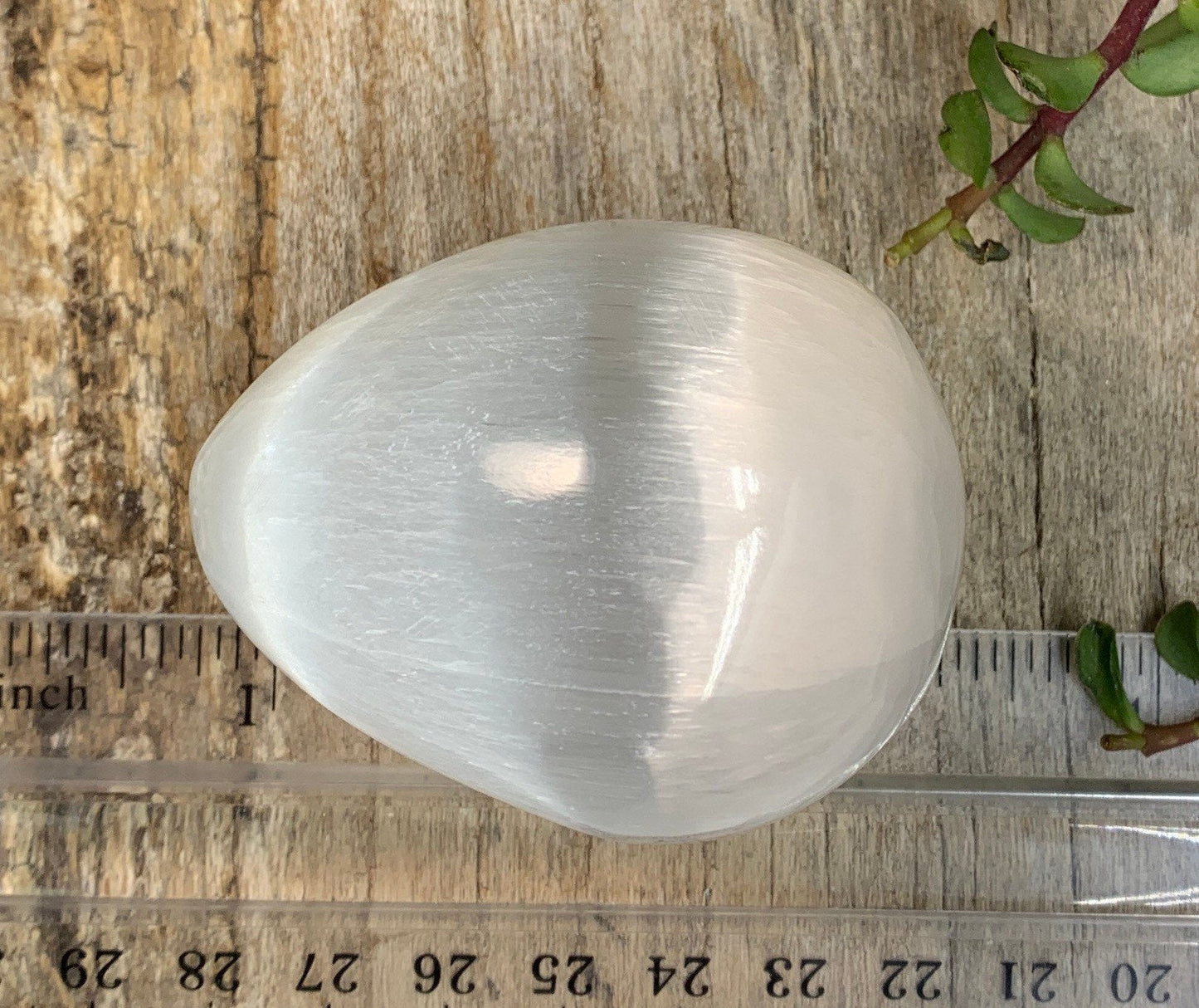 Selenite Egg (Approx. 60mm) S-0056