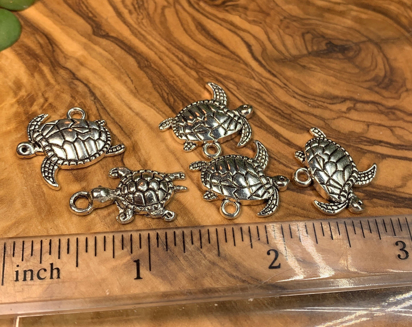Turtle Pendant Silver Alloy 0641-A