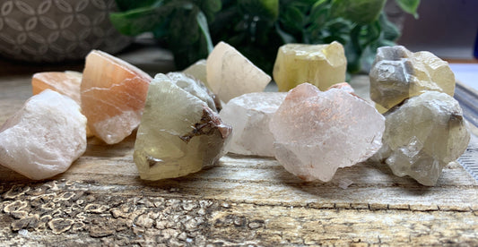 Rainbow Calcite (Approx. 1" - 1 1/4") Calming, Peaceful, Beautiful, Gift Item 0481