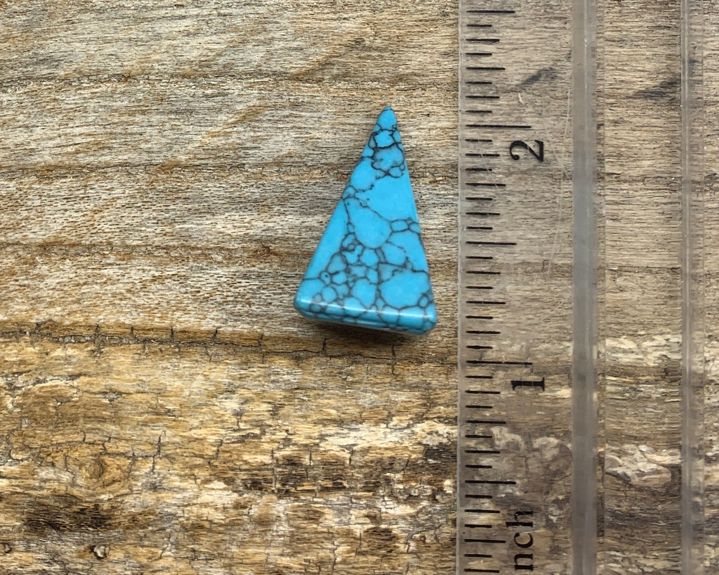 Blue Howlite Pyramid 1” 0373