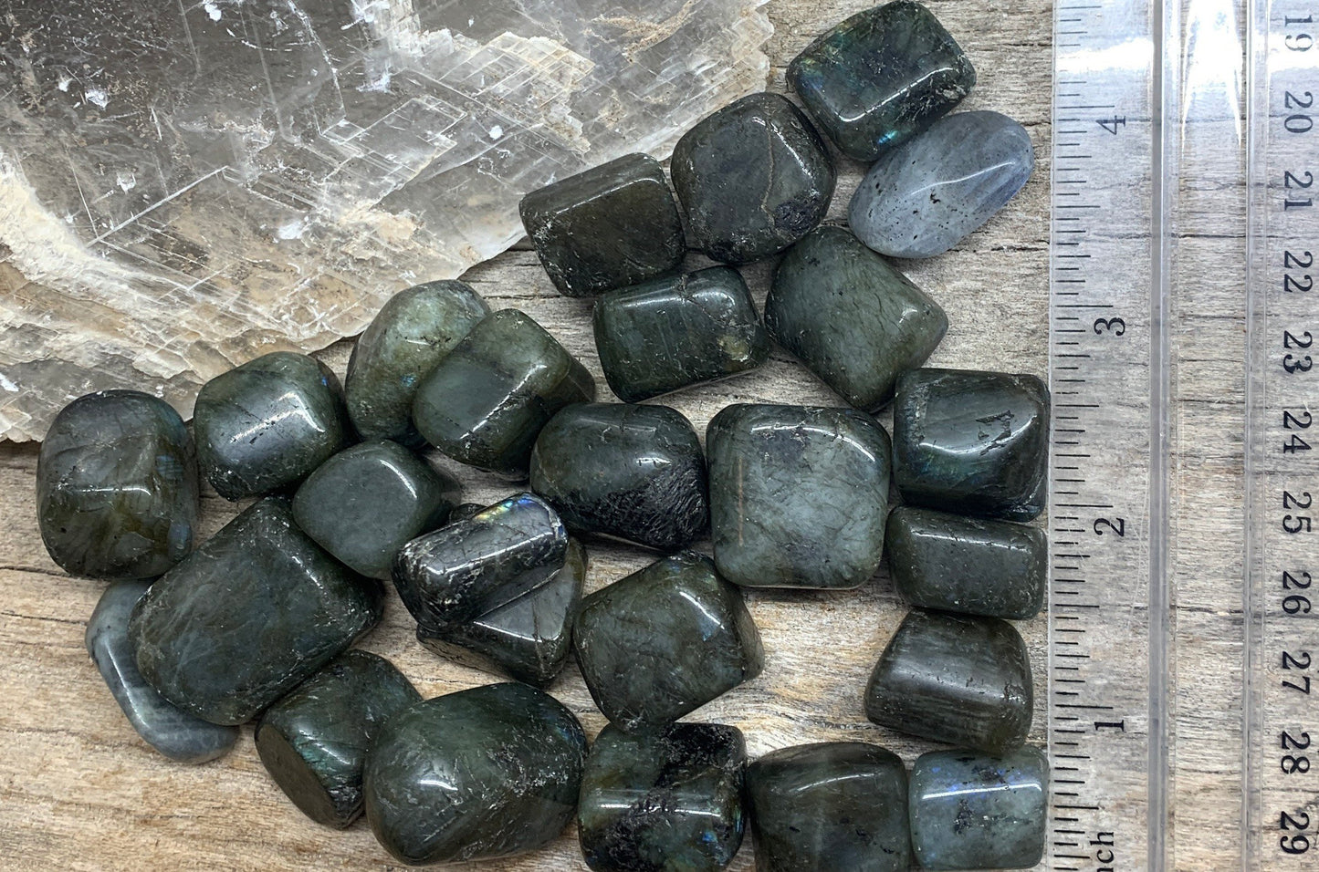 Labradorite Tumble Stone (Approx. 3/4" -1") BIN-1430
