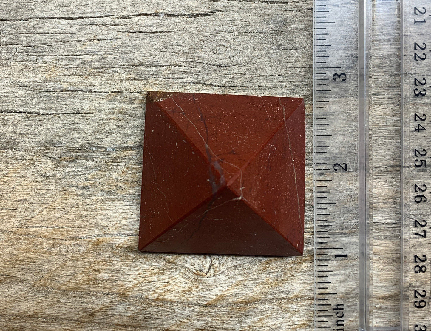 Red Jasper Pyramid (Approx. 1 3/4" - 2 1/2") 1554