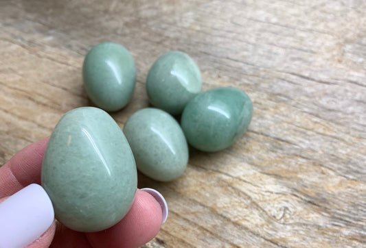 Green Aventurine Egg (Approx. 1 1/4”) 0359