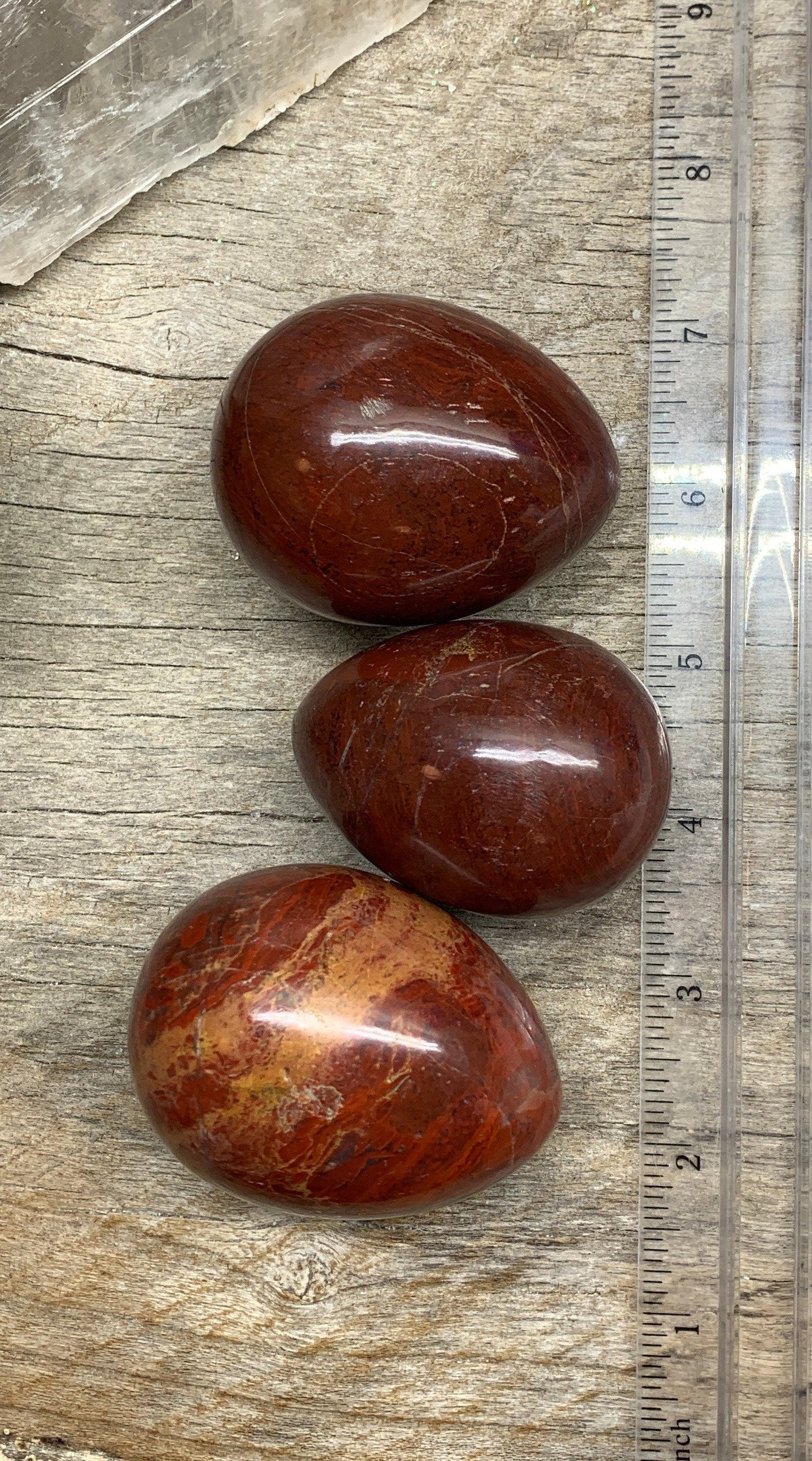 Red Jasper Egg 1 1/2”- 2” 1547
