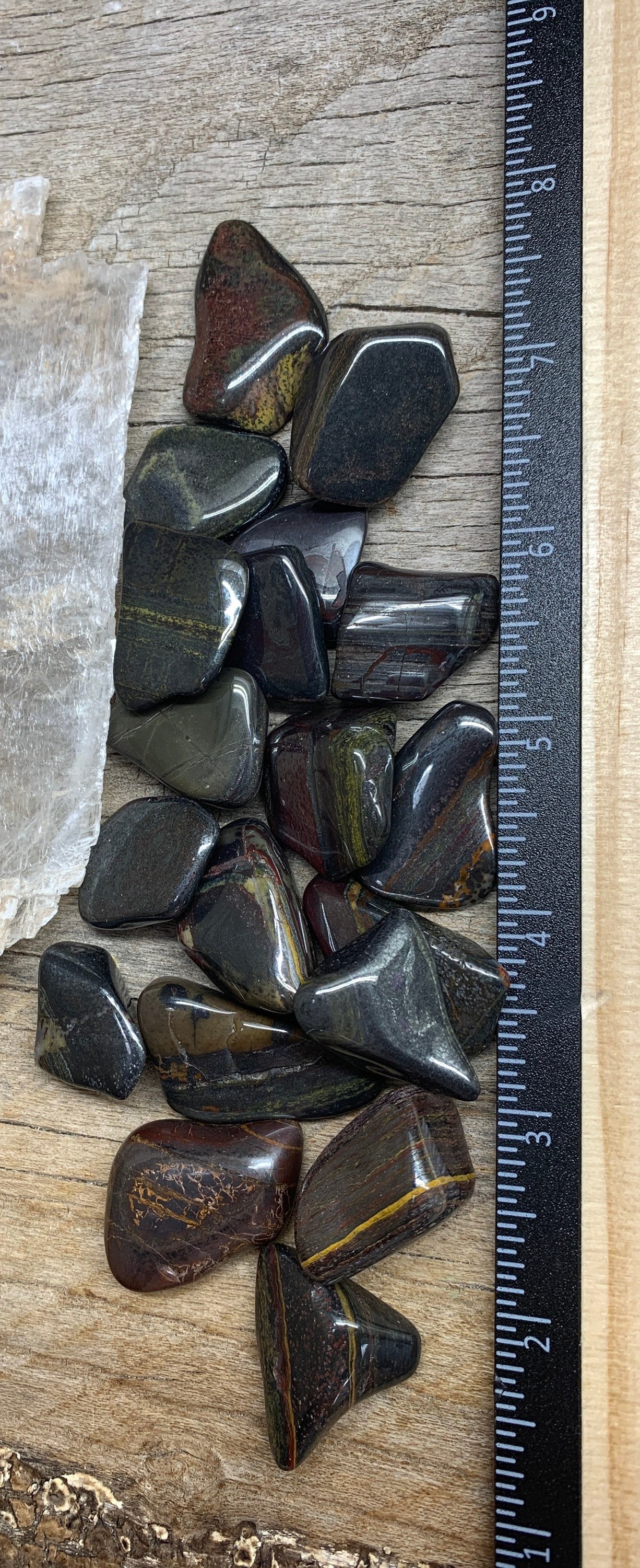 Tigers Iron Tumbled Stone 0614 (3/4”- 1”)