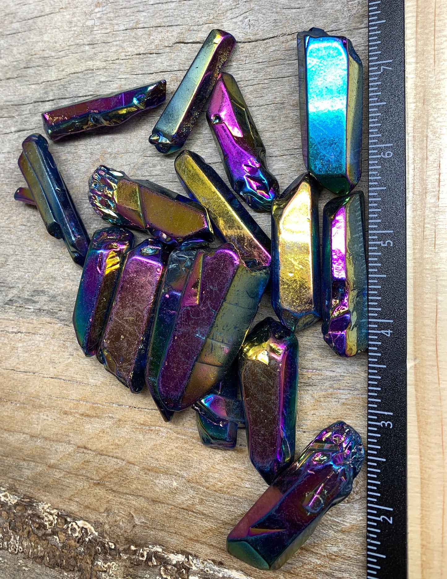 Tanzin Aura Quartz Point (Approx 1 3/4”- 2 3/4”) 1534