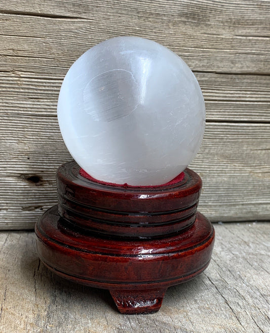 Selenite Sphere (Approx. 70mm ) S-0003