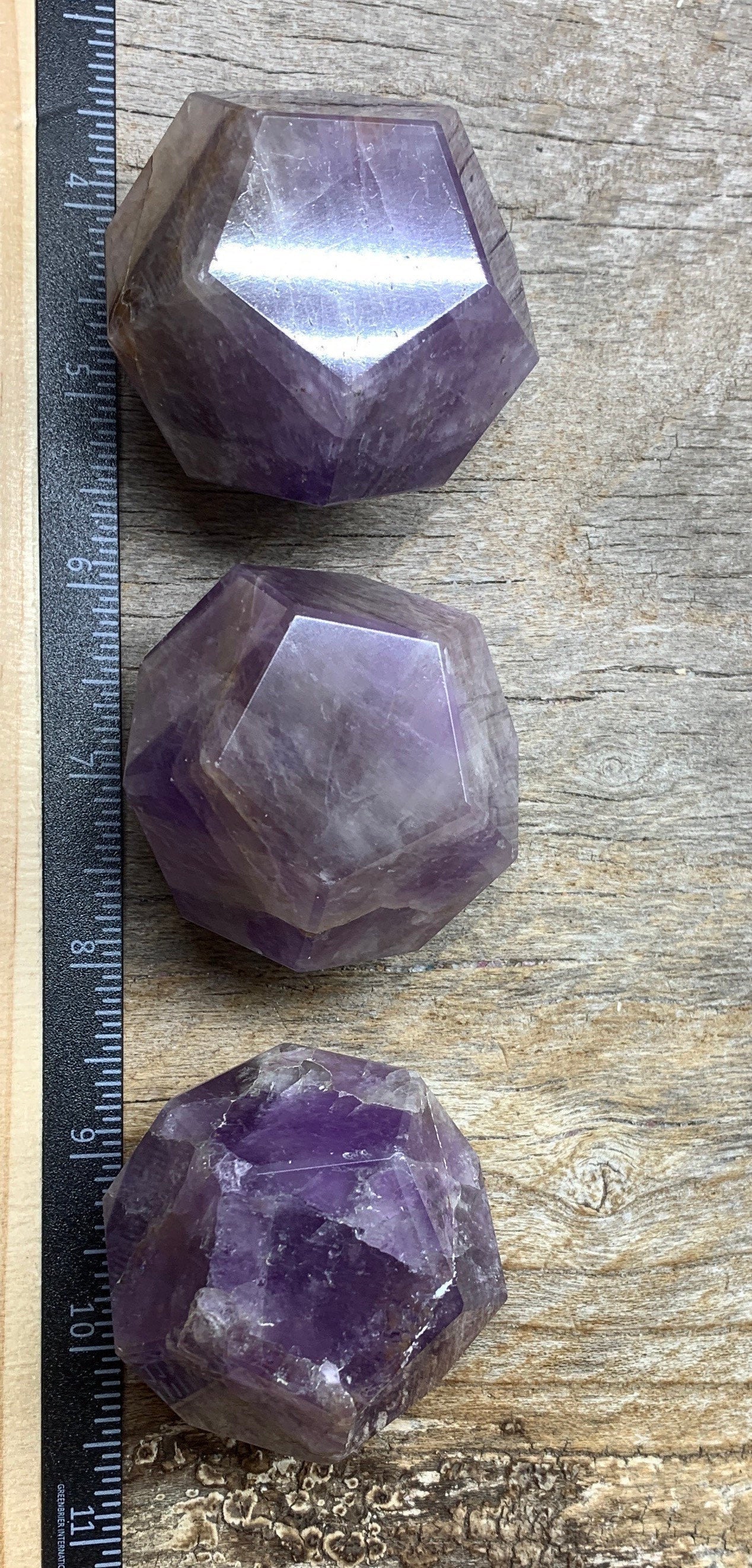 Amethyst Dodecahedron 1493 (Approx 50mm- 60mm)