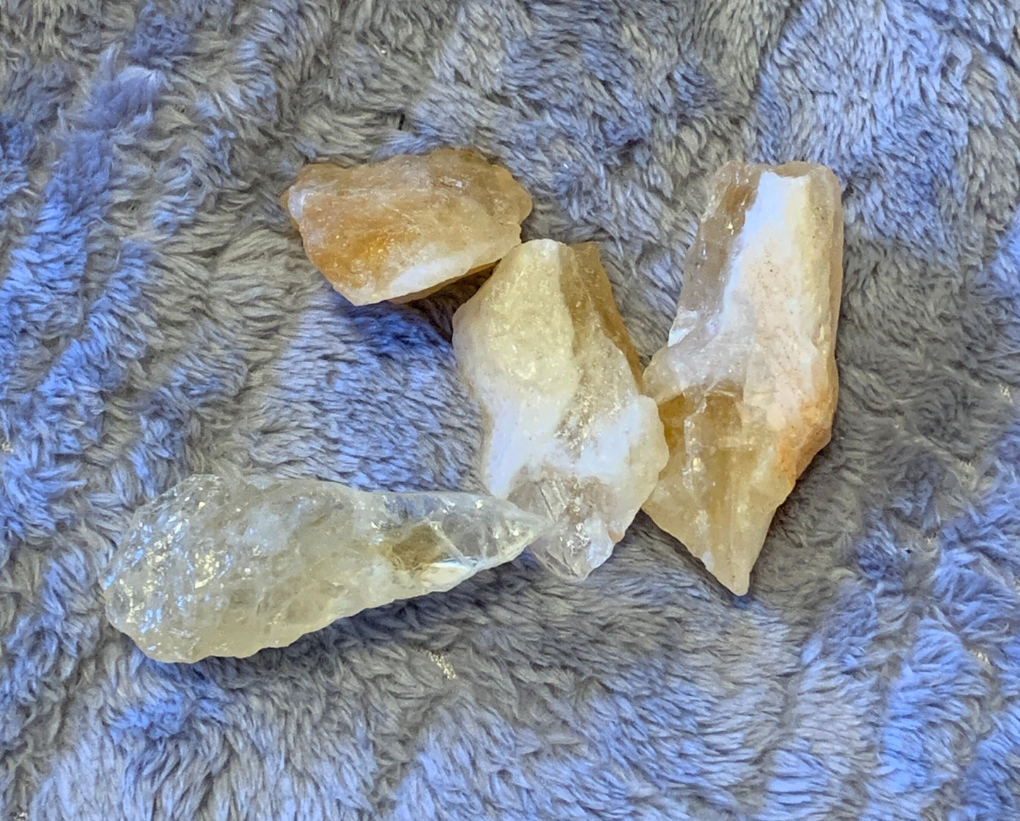Citrine Raw, Crystal Point (Approx 1.5" - 2") 1220
