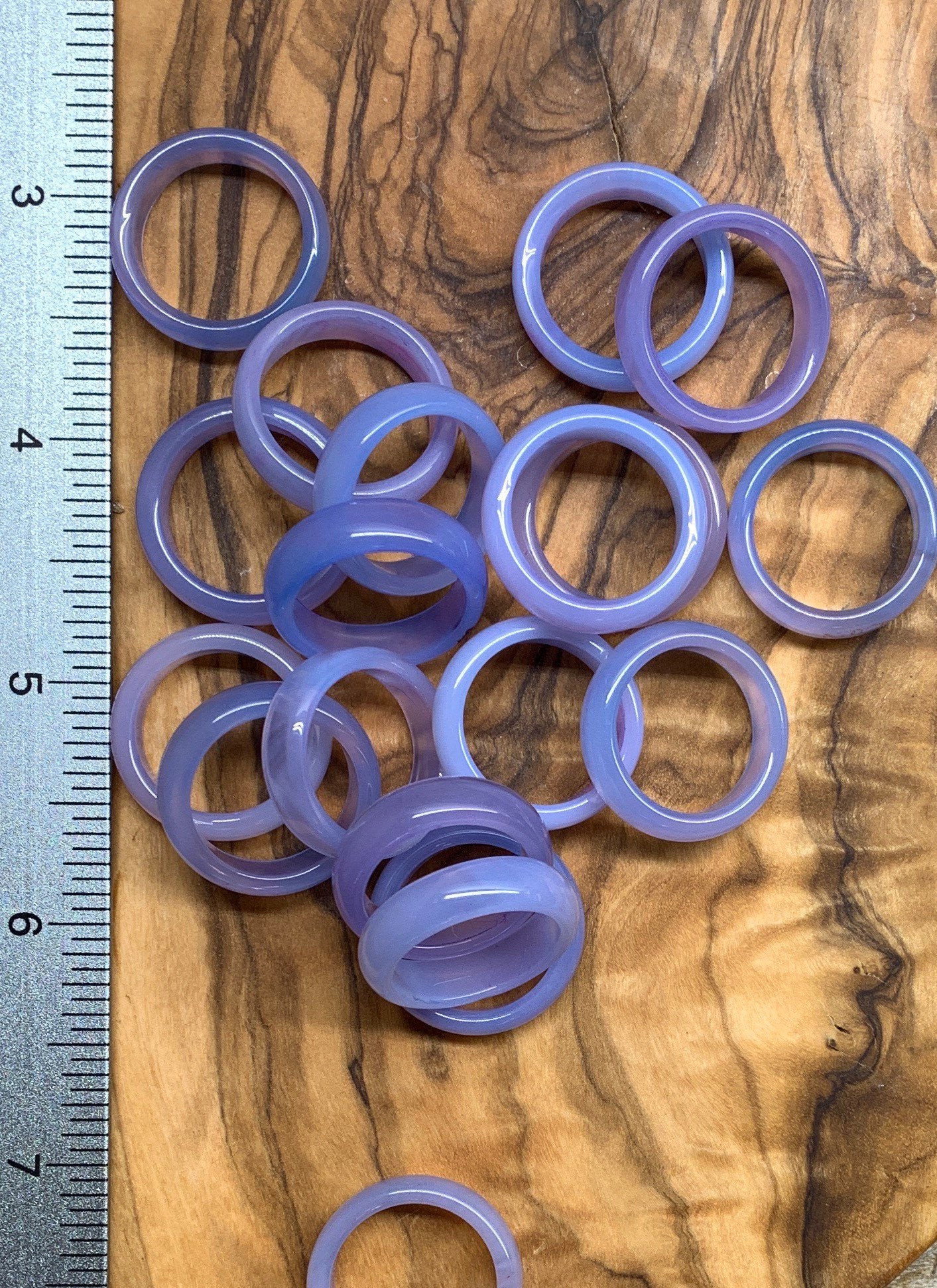 Indigo Agate Ring Size 7 RNG-0024