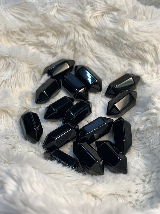 Obsidian, Small double terminated Crystal Point T-0006
