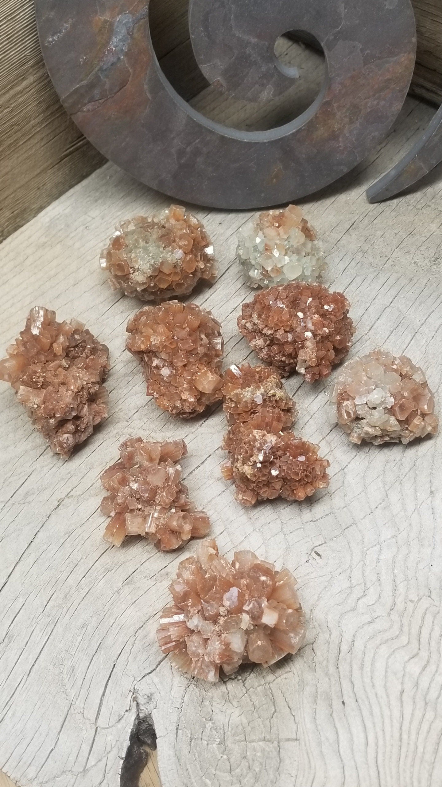 Aragonite Crystal Cluster Explosion. Grounding Focused Attention  (Approx. 1 3/4'' - 2 1/2"), Calming Stone 1292