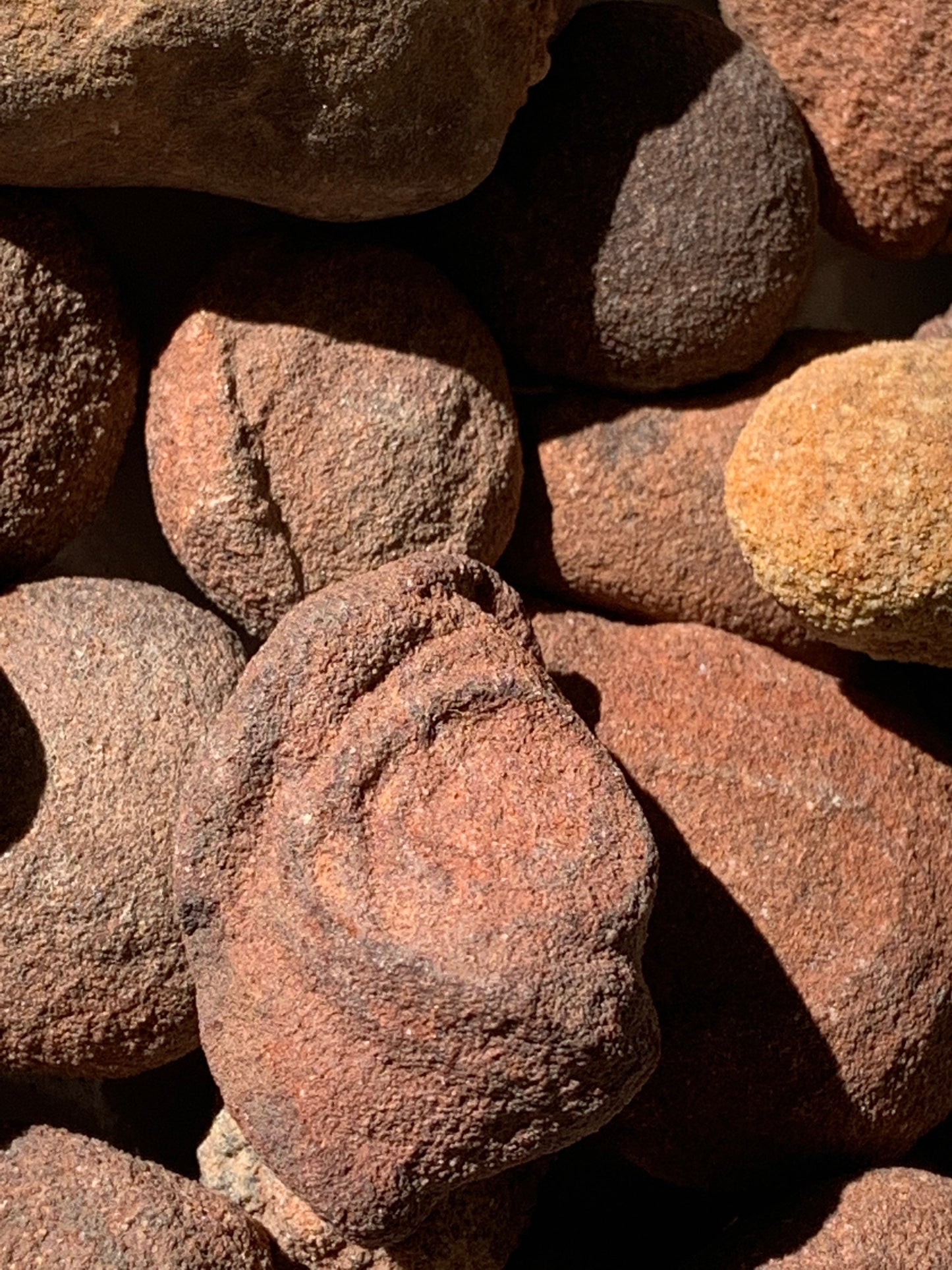 Concretion, Sandstone, Naturally Formed, Desert Stone (Approx. 5/8" - 1") 0319