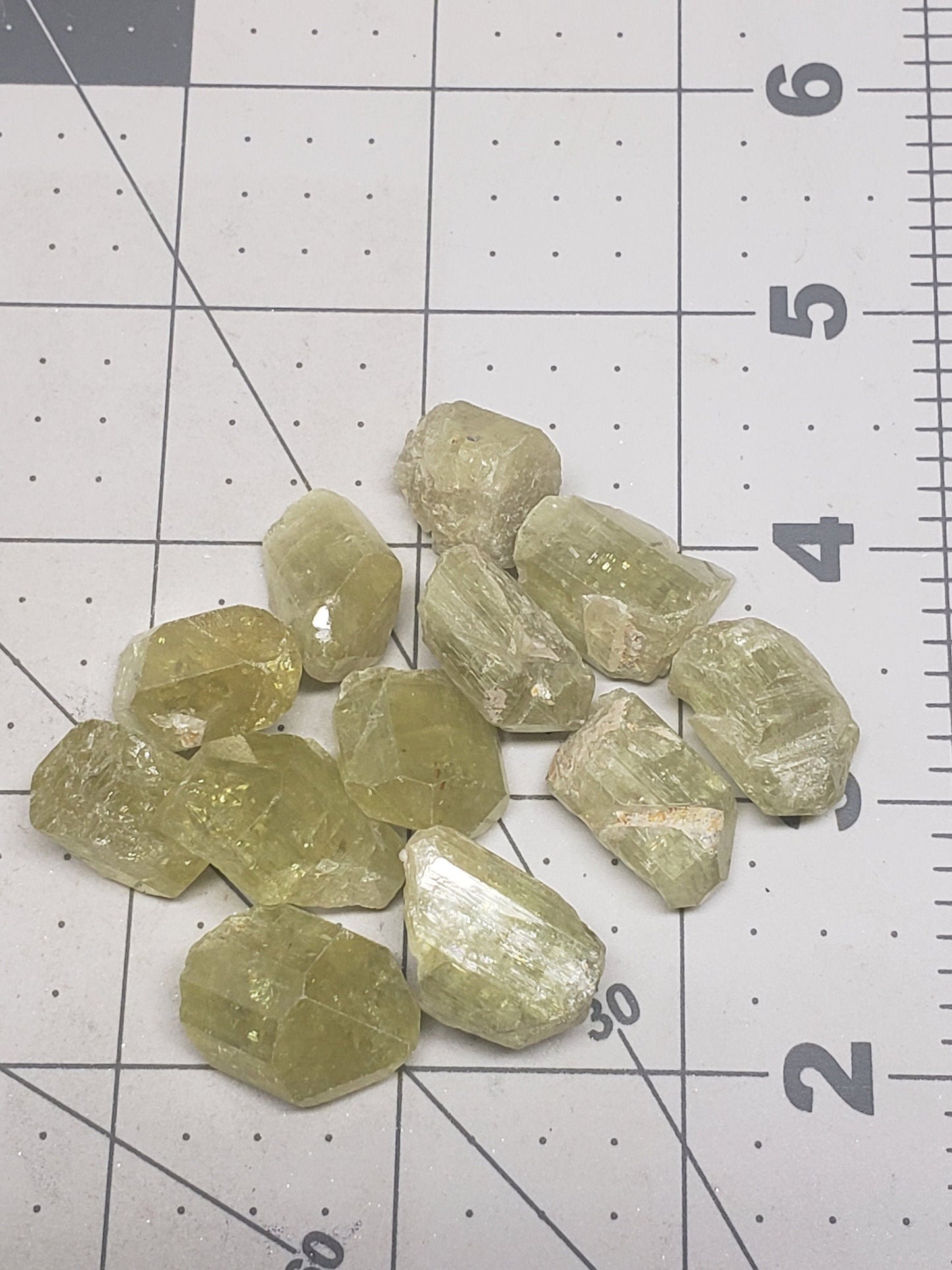 Golden Yellow Apatite, One stone (5/8 to 3/4" long), Beautiful, Natural Crystal, Rough Healing Crystal, 0121