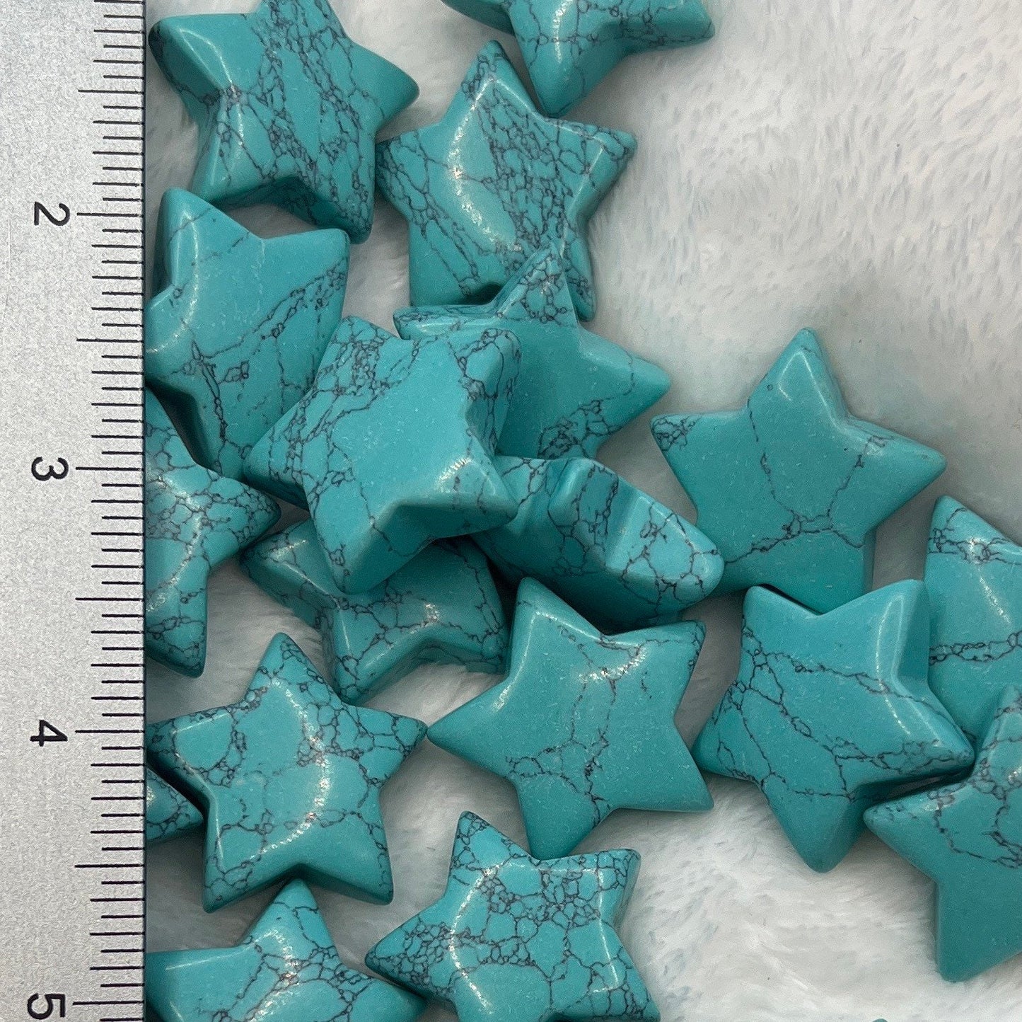 Blue Howlite Star 0212