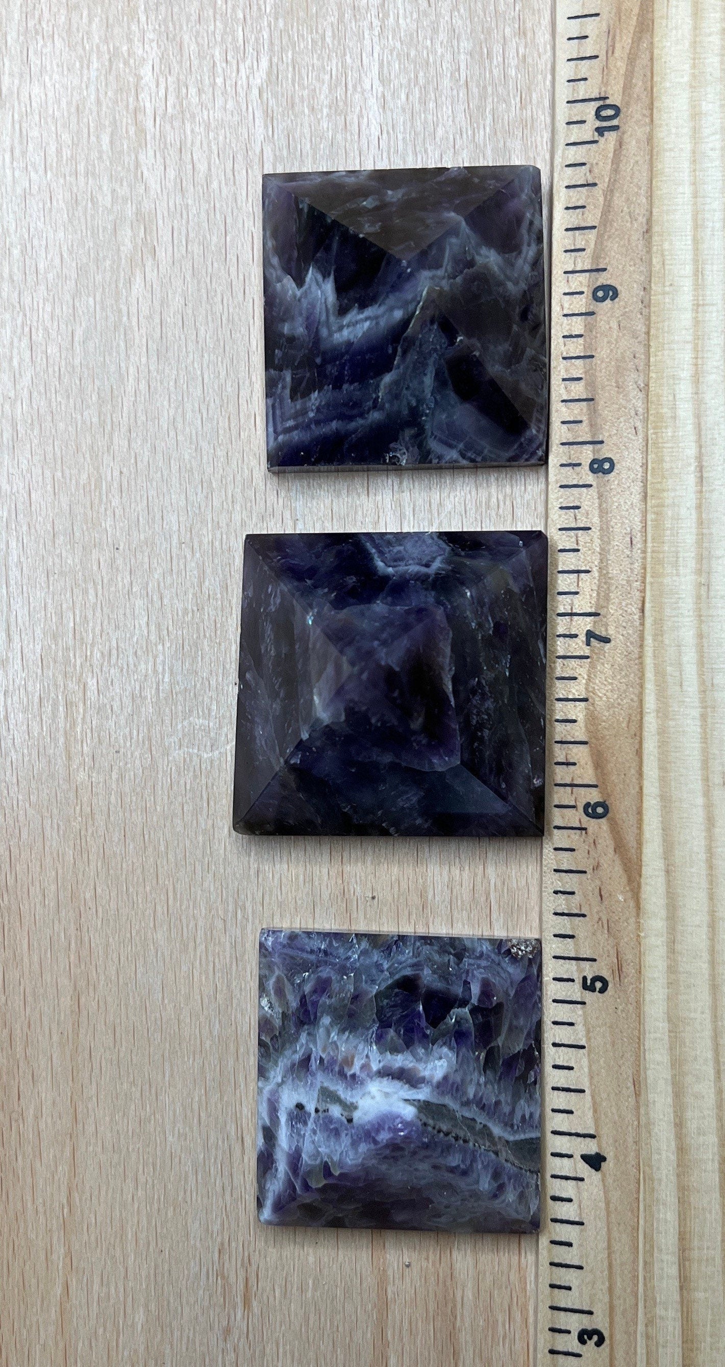 Amethyst Pyramid (approx 1 3/4”- 2 3/4”) 1557