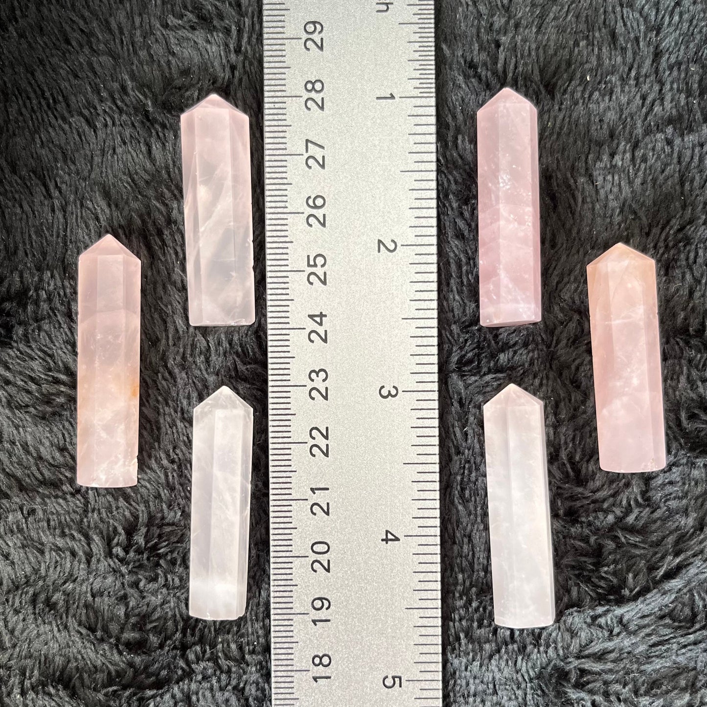 Rose Quartz Obelisk, (Approx. 1 3/8”-1 5/8") 0868