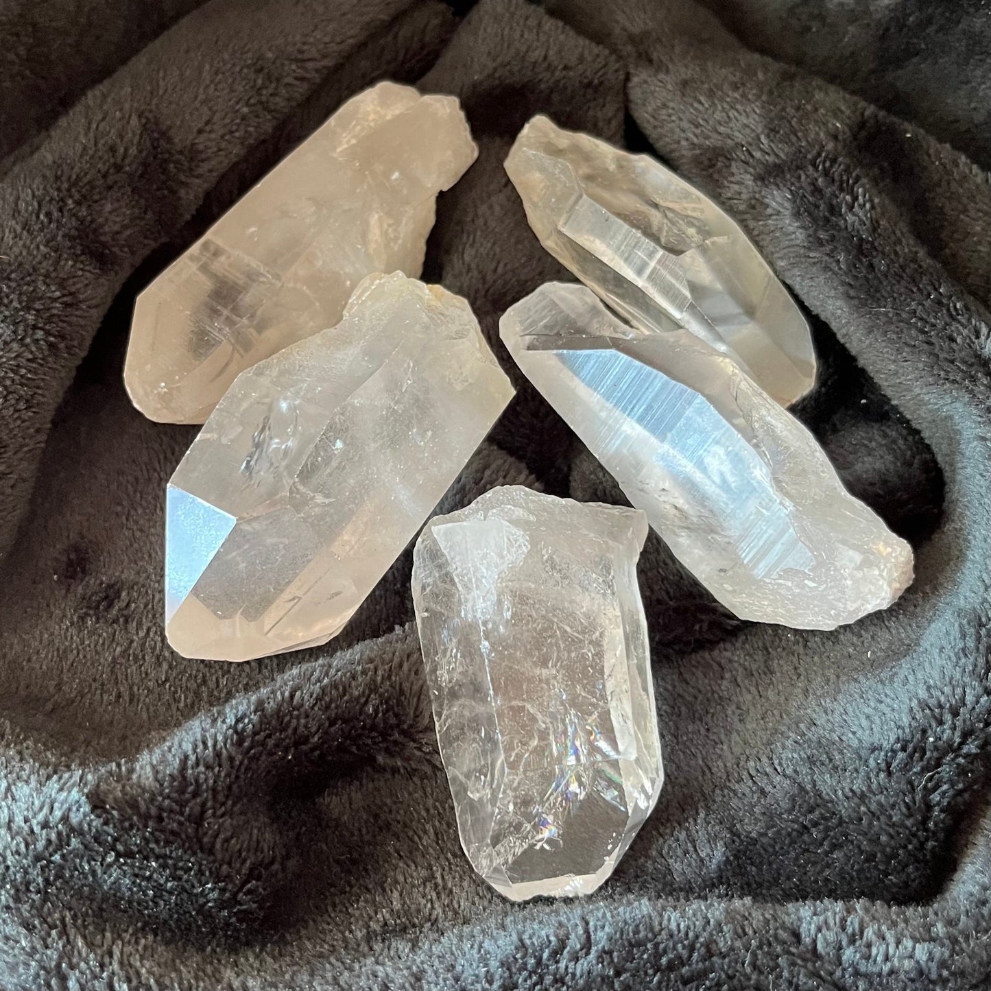 Lemurian Seed Quartz Crystal, Natural (Approx. 2 1/4”-3”) 0452