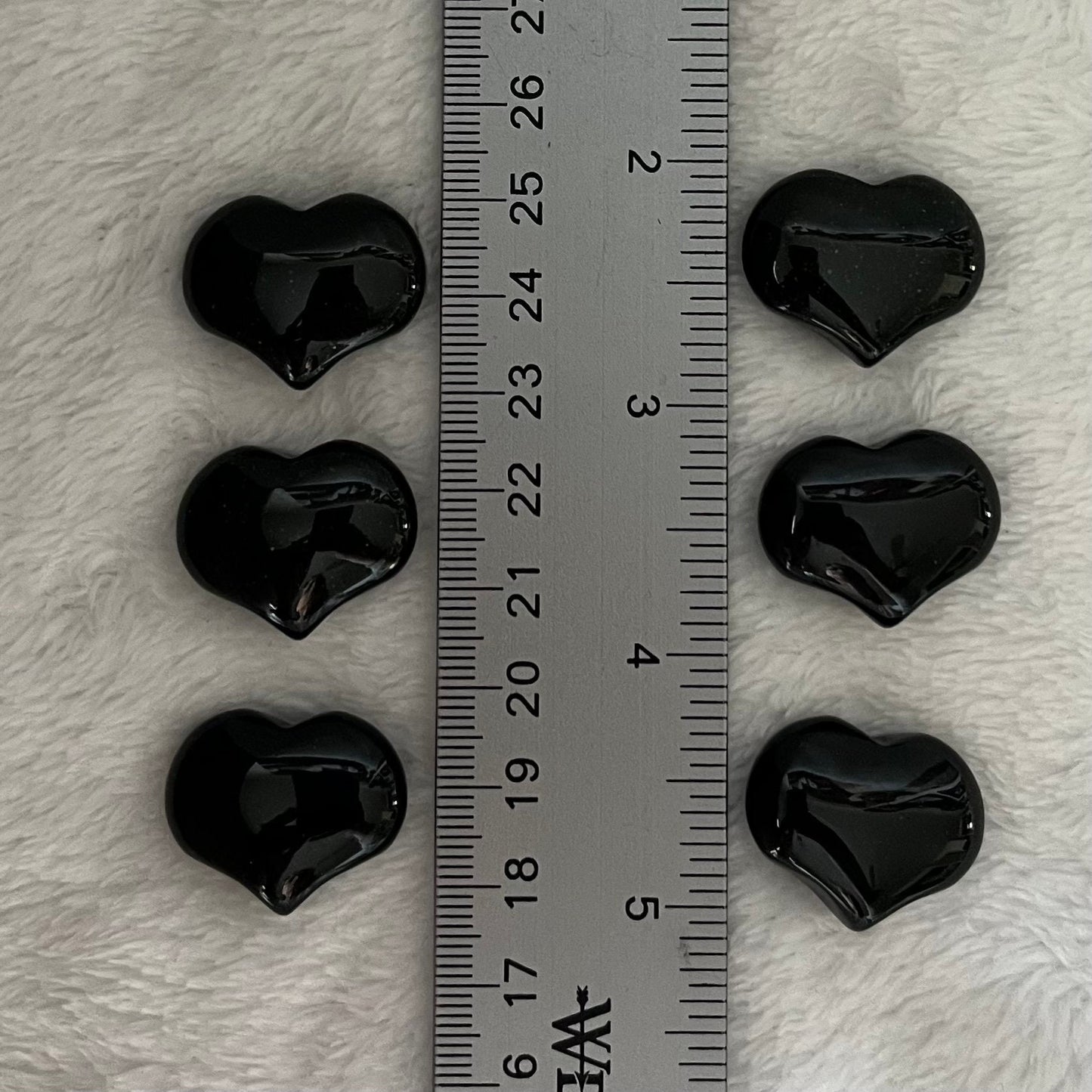 Green Goldstone Puffy Heart (Approx. 3/4”x1”) 0536-C