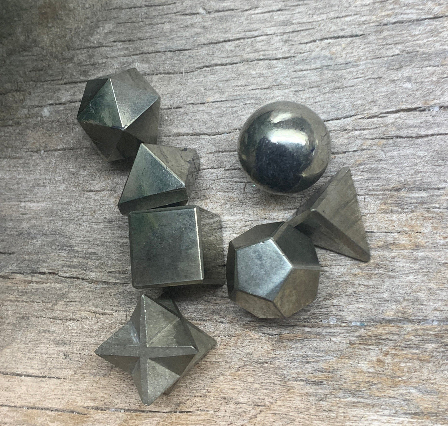 Pyrite Sacred Geometry Kit E-0014