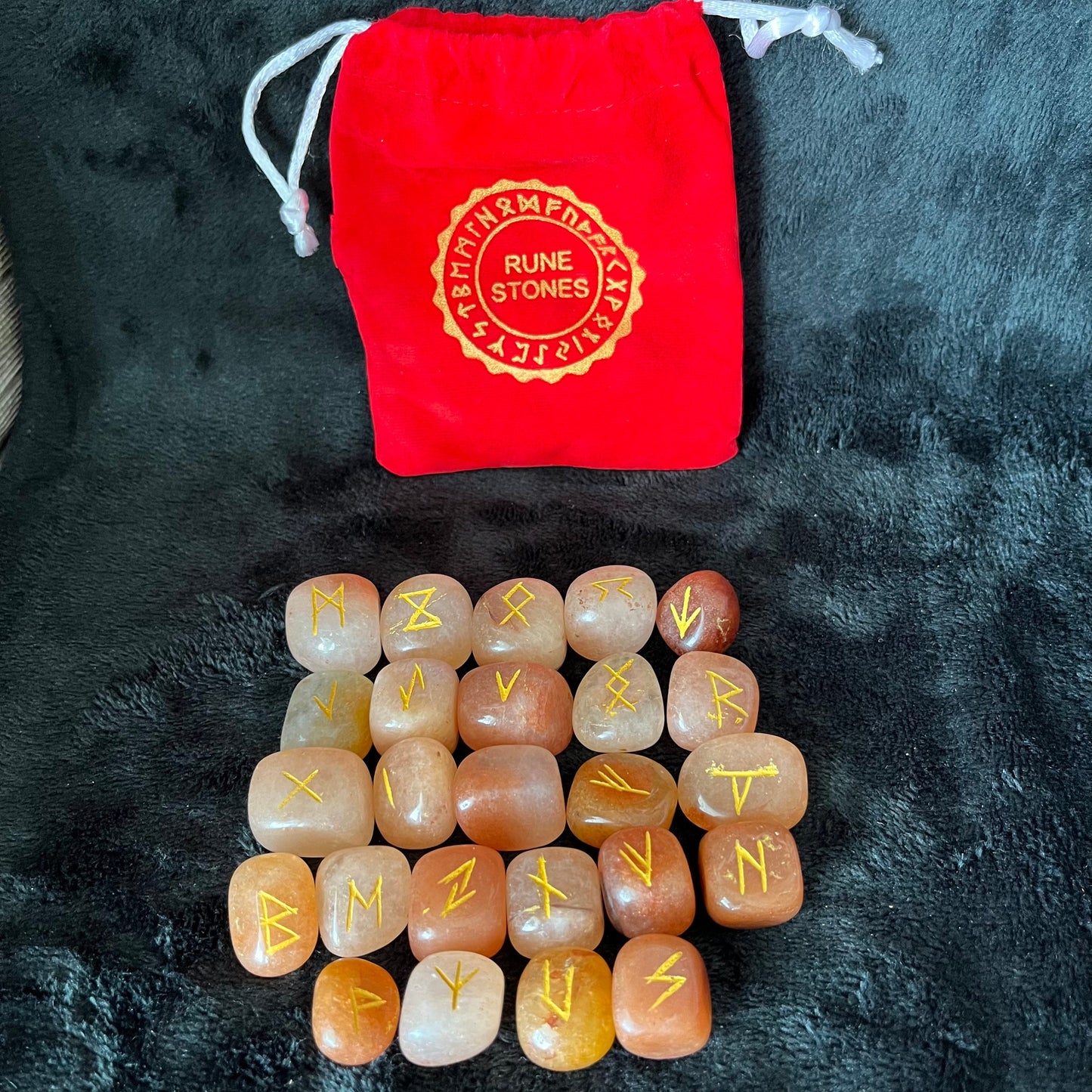 Red Aventurine 25 Piece Rune Kit KIT-0039
