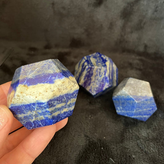 Lapis Lazuli Dodecahedron (Approx. 45mm-55mm) 1480