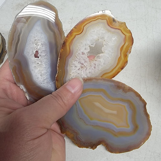 Agate Slice, Polished (Approx. 2 1/2" - 3 1/2") 0239