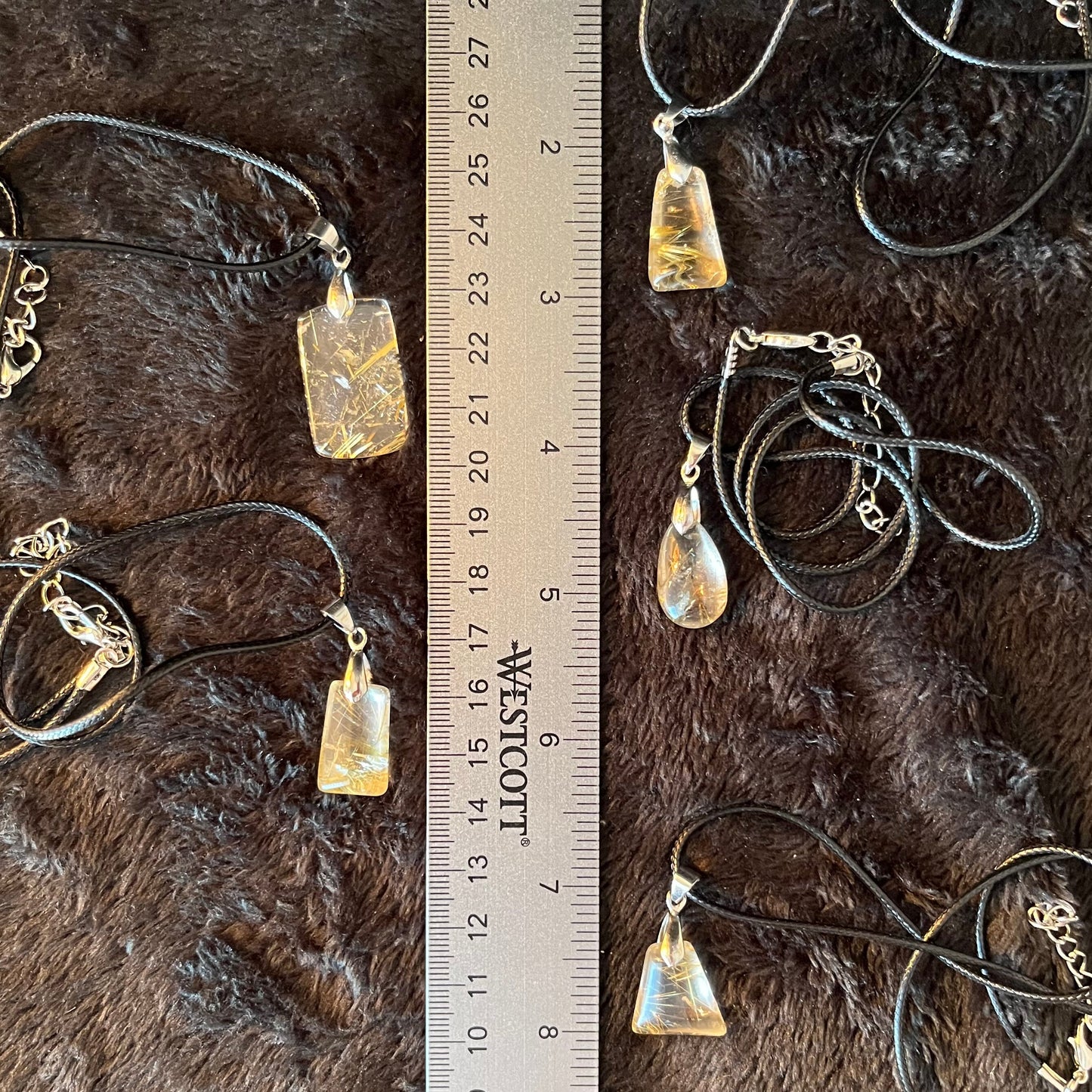 Golden Rutile Quartz Necklace NCK-2767