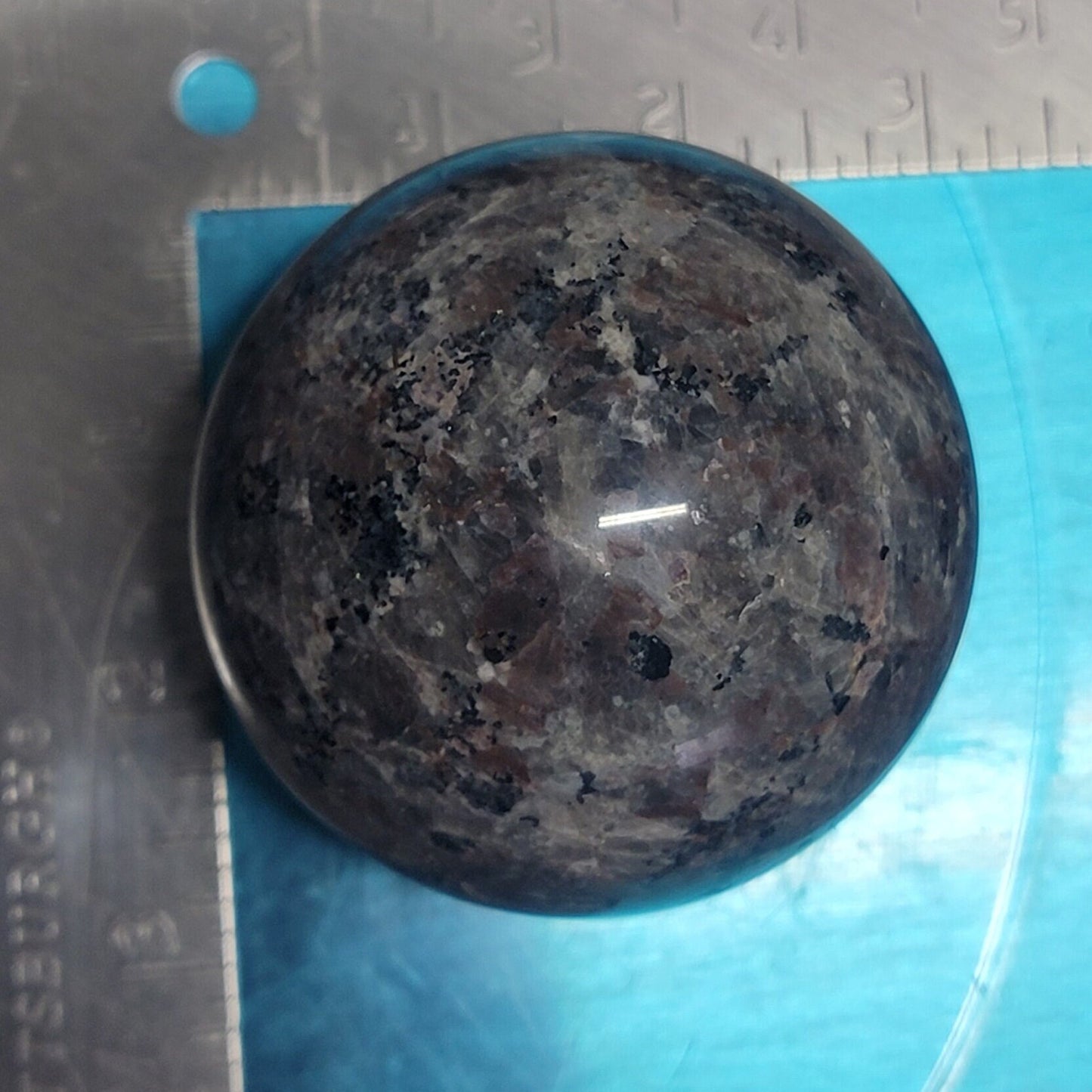 Yooperlite (Fireworks Stone) Sphere (Approx. 65mm - 70mm) 1439