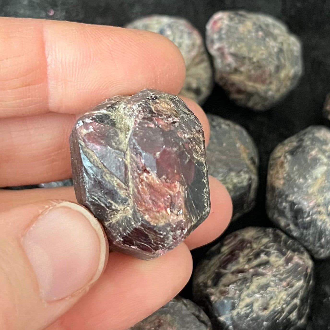 Garnet Stones Crystals, Raw Garnet Crystal, Raw Garnet Stones