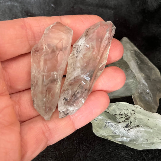 Green Amethyst Crystal (Approx. 1 3/4” - 2 3/4”) 1236