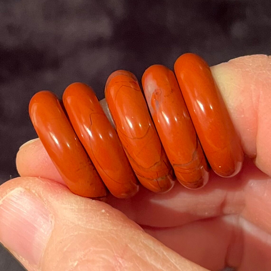 Red Jasper Ring Size 8 RNG-0001