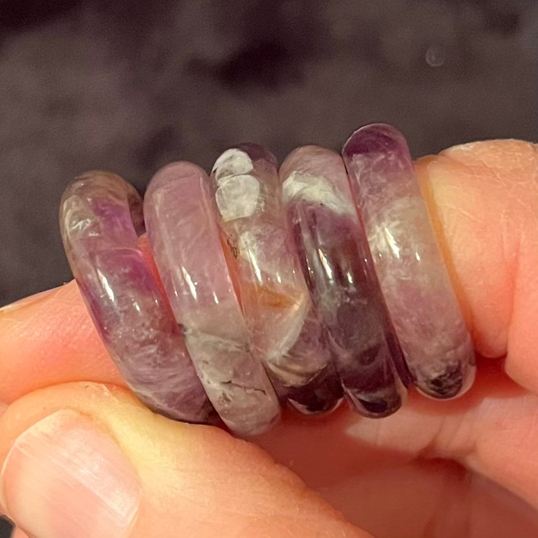 Dreamy Amethyst Ring Size 8 RNG-0012