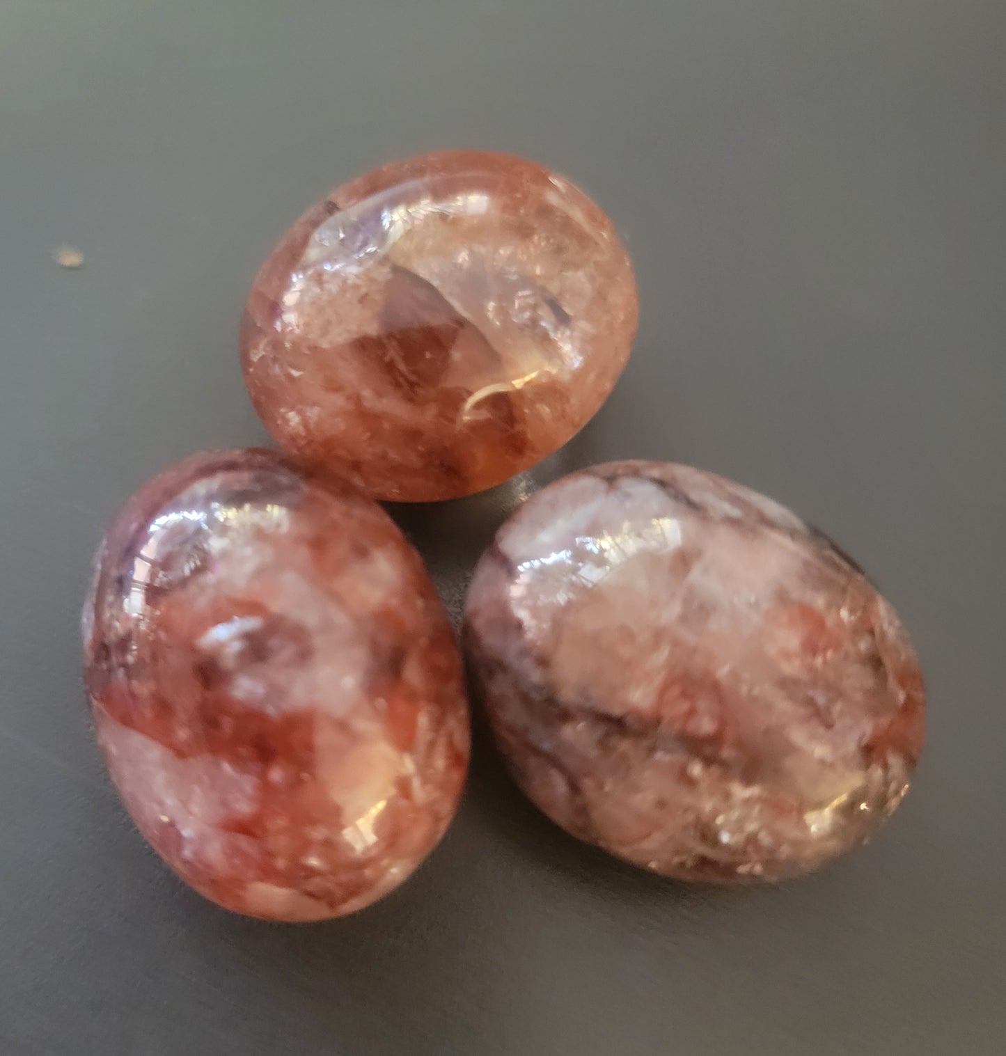 Fire Quartz Tumbled Stone (Approx. 3/4” - 1”) 1545