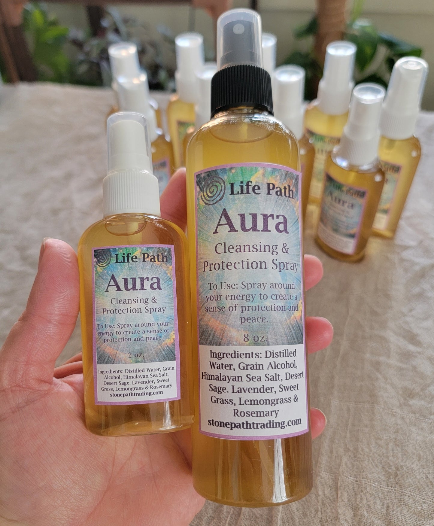 Aura Cleansing and Protection Spray, 8 oz. 1610