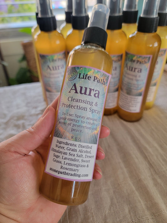 Aura Cleansing and Protection Spray, 8 oz. 1610