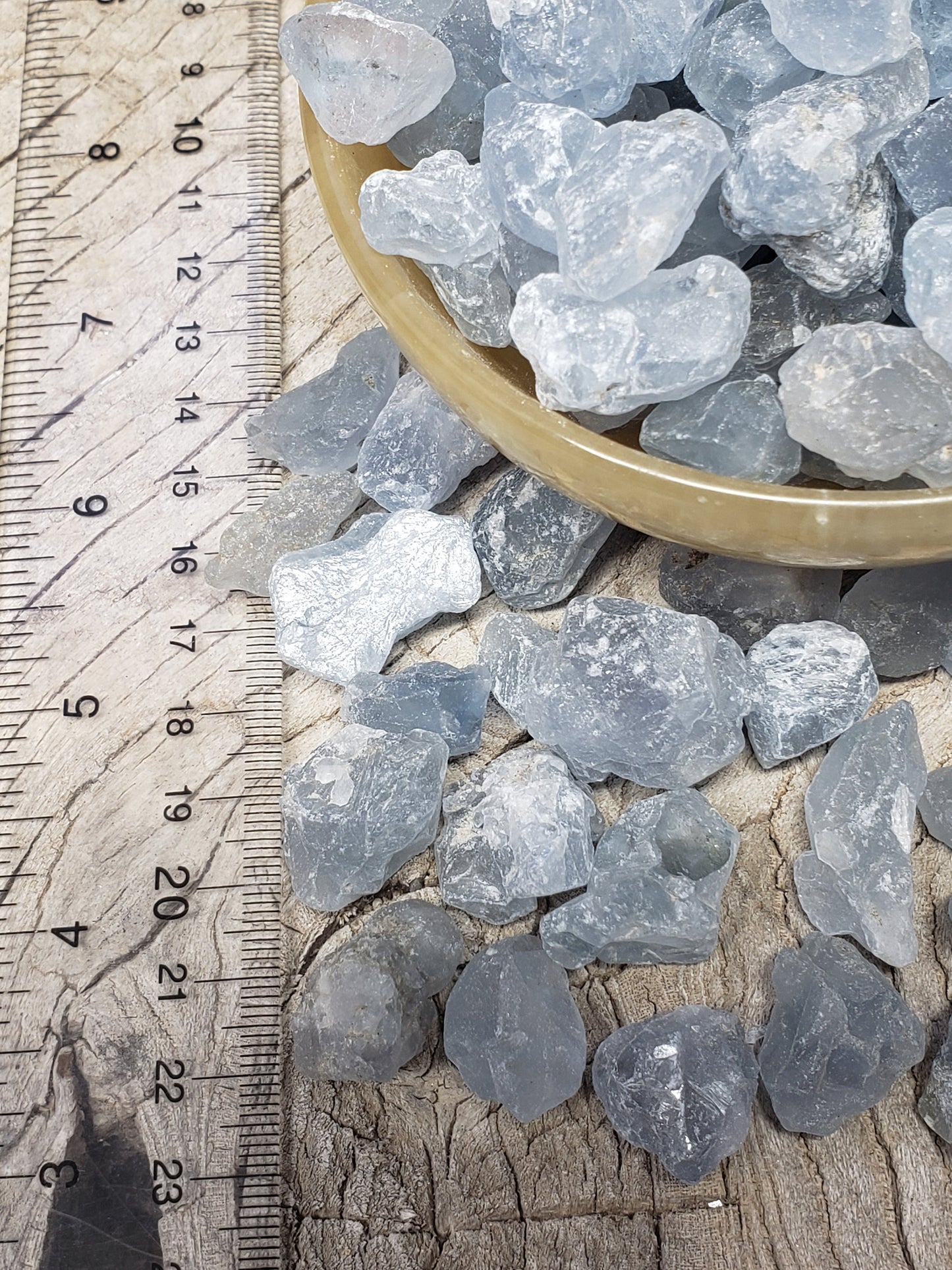 Natural Celestite Chunk (Approx. 1/2" x 3/4") 0491