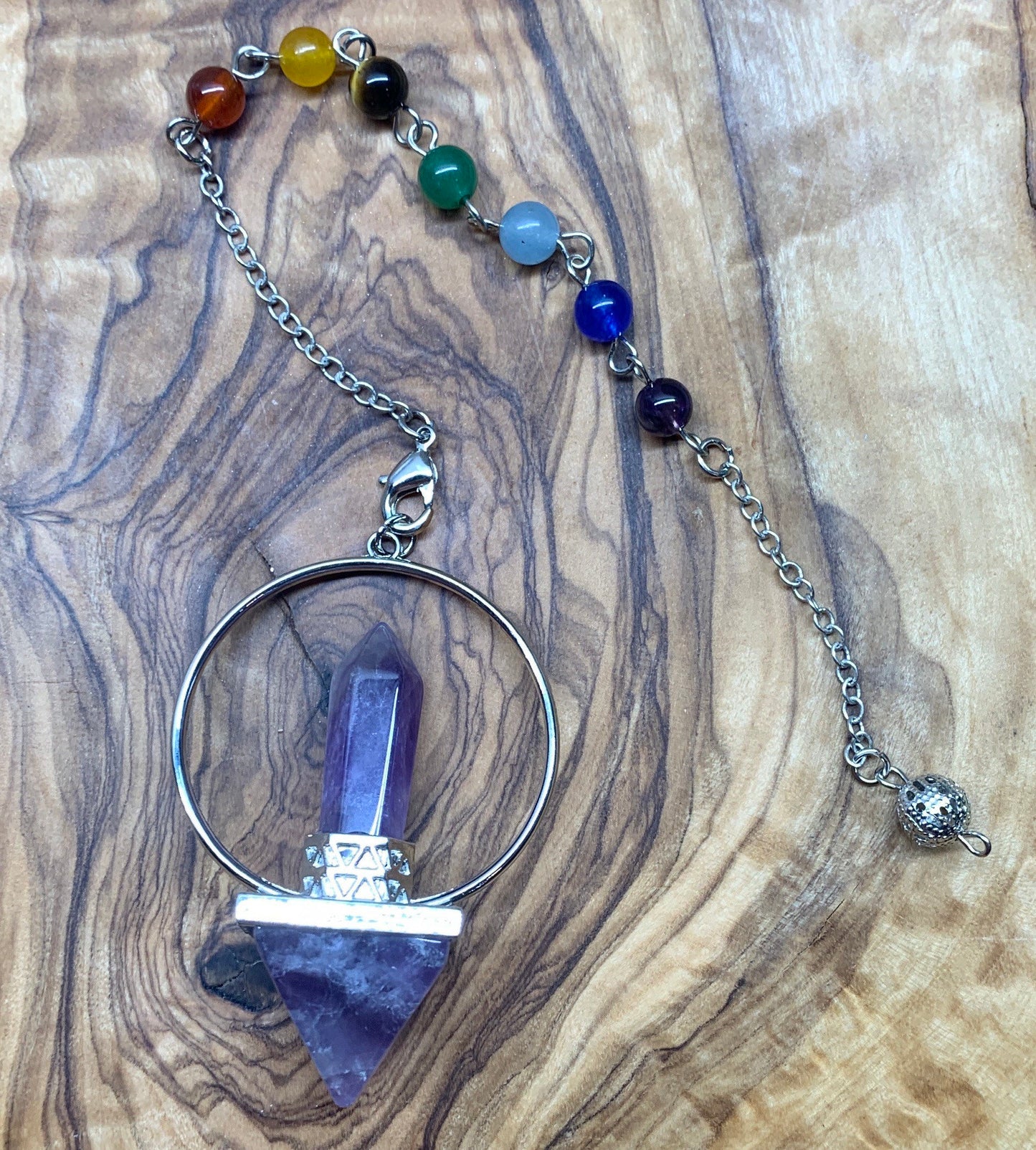 Pendulum  Amethyst Chakra PND-0069